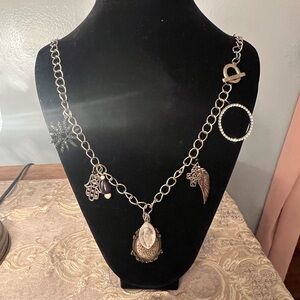 Silver Charm Necklace
